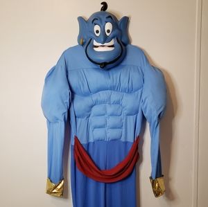 Genie Muscle Chest Adult Halloween Costume